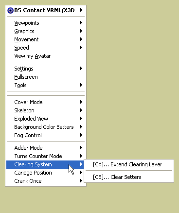 the setting levers
